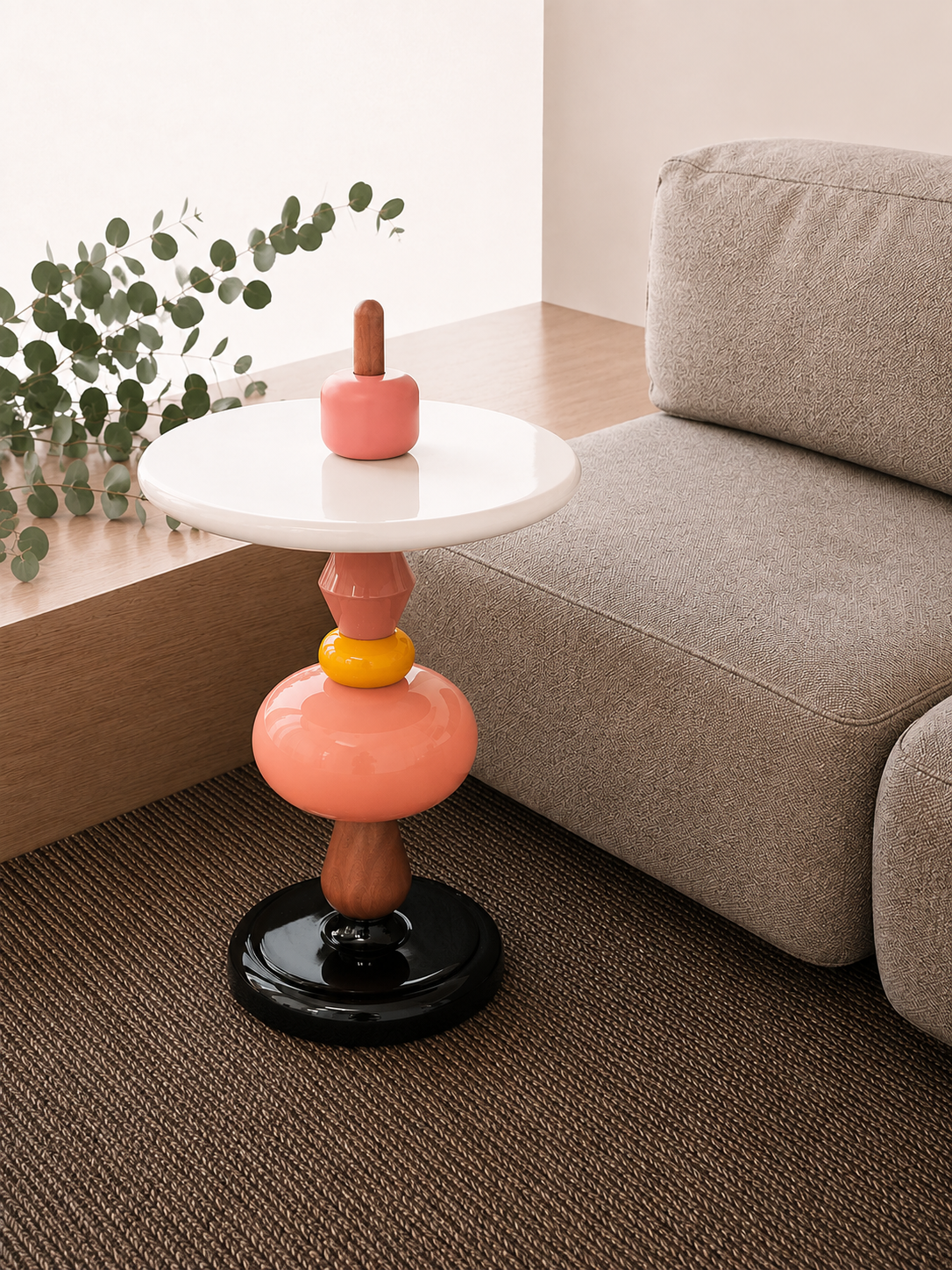 Side Table Sphere Stacking