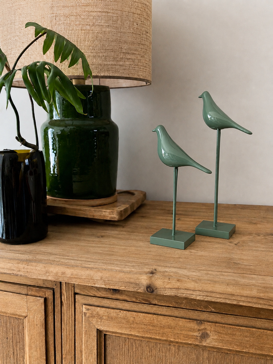 Bird on Parallel Stick - Set of 2