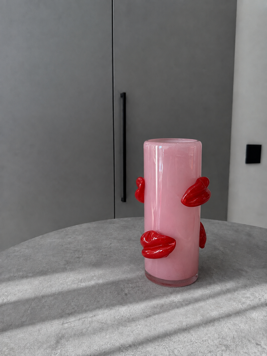 Lip Glass Vase