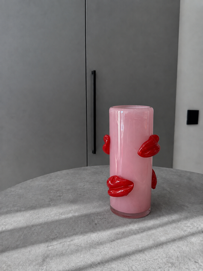 Lip Glass Vase