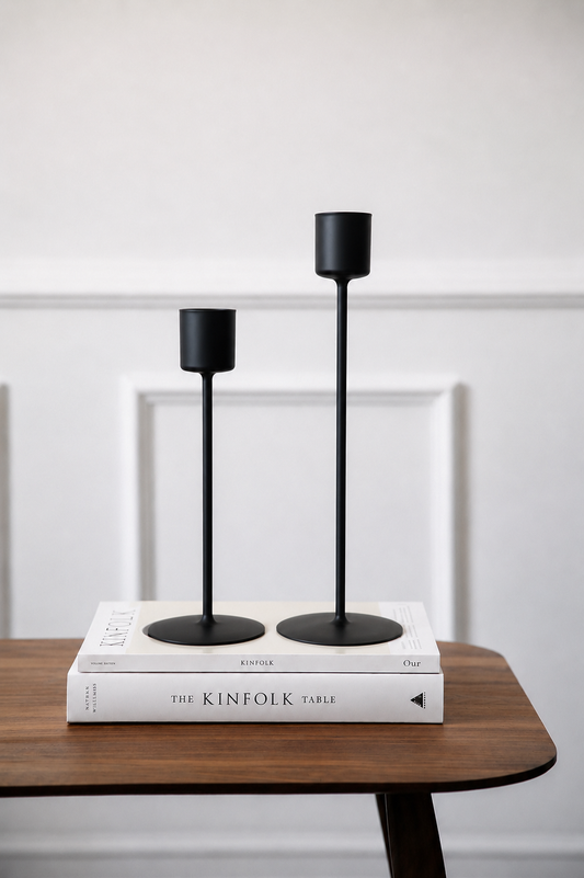 Candle Holder Metal Set of 2