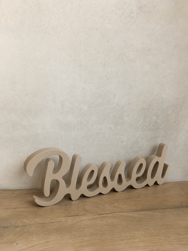 Blessed 30x11x3cm