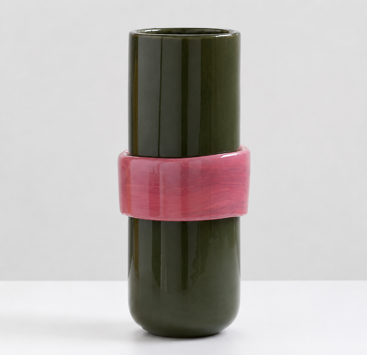 Belt Glass Vase