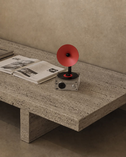 Retro Phonograph Terracota