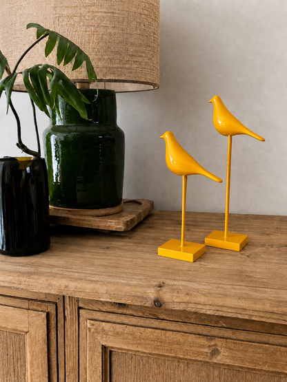 Bird on Parallel Stick - Set of 2