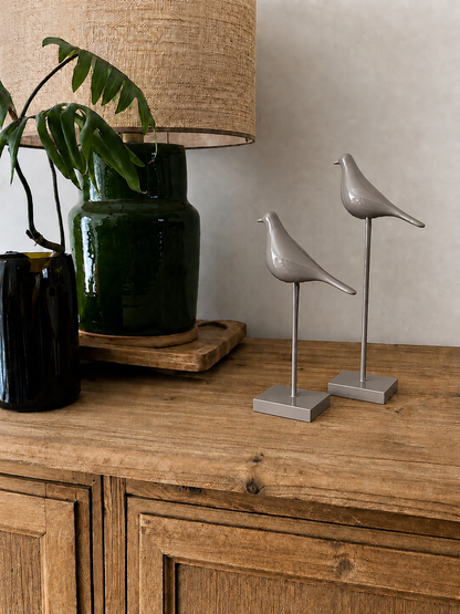 Bird on Parallel Stick - Set of 2
