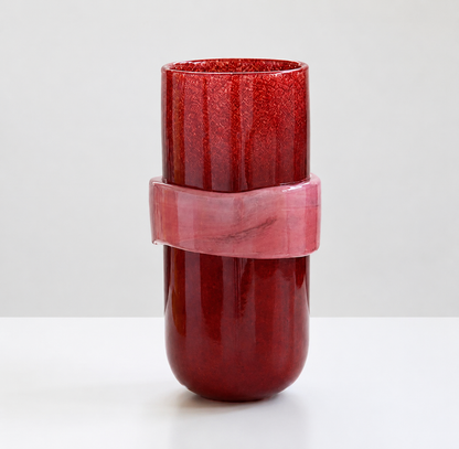 Belt Glass Vase