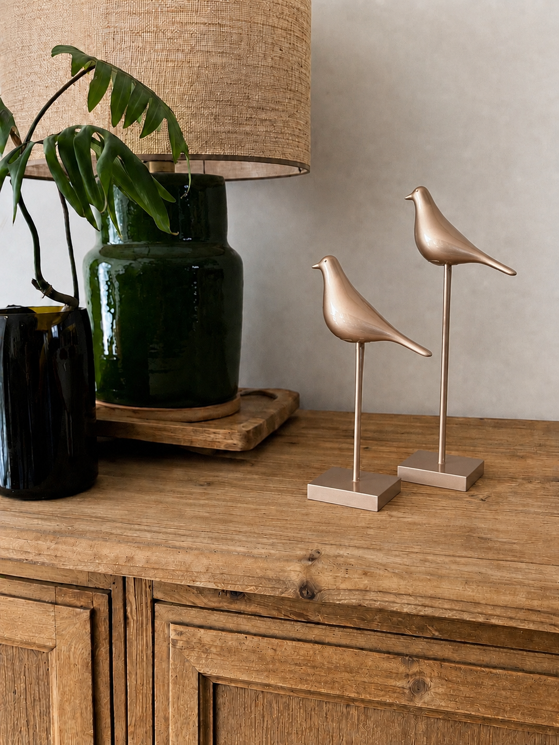 Bird on Parallel Stick - Set of 2
