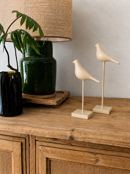 Bird on Parallel Stick - Set of 2