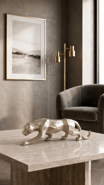 Leopard Statue Medium