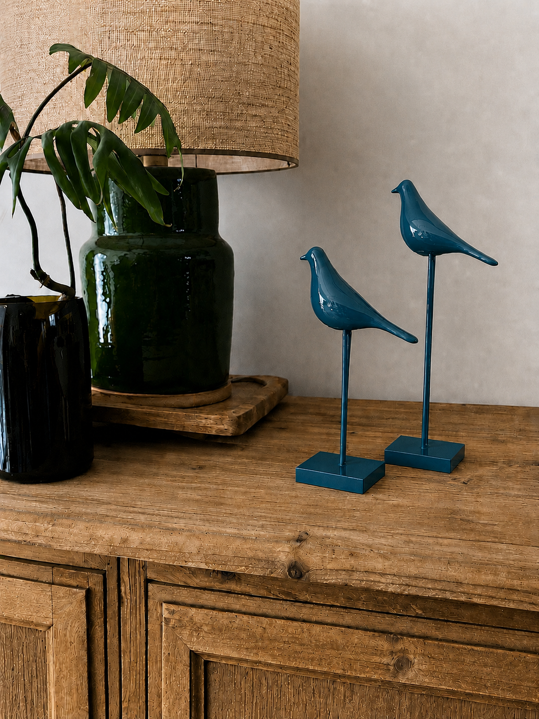 Bird on Parallel Stick - Set of 2