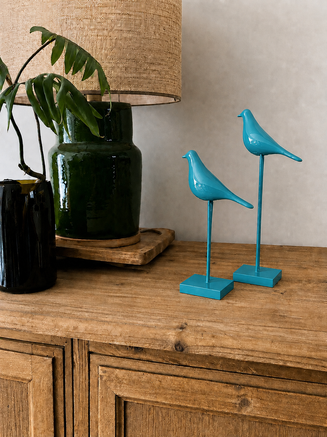 Bird on Parallel Stick - Set of 2