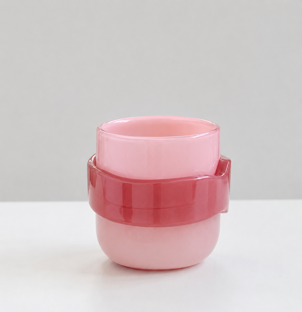 Belt Glass Vase