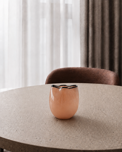 Wavy Glass Vase