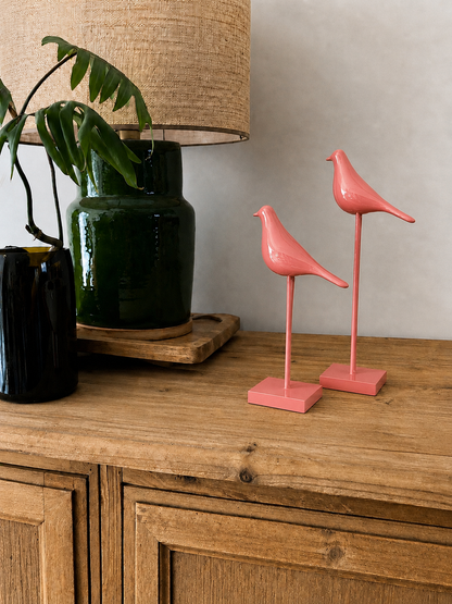 Bird on Parallel Stick - Set of 2