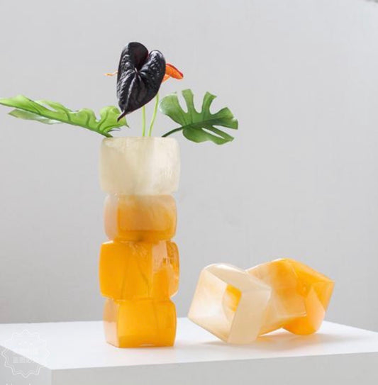 Pillar Glass Vase