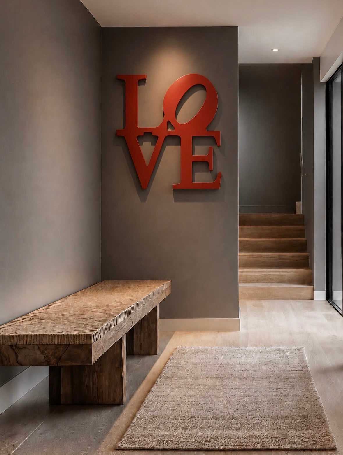 Love 100x100x3cm